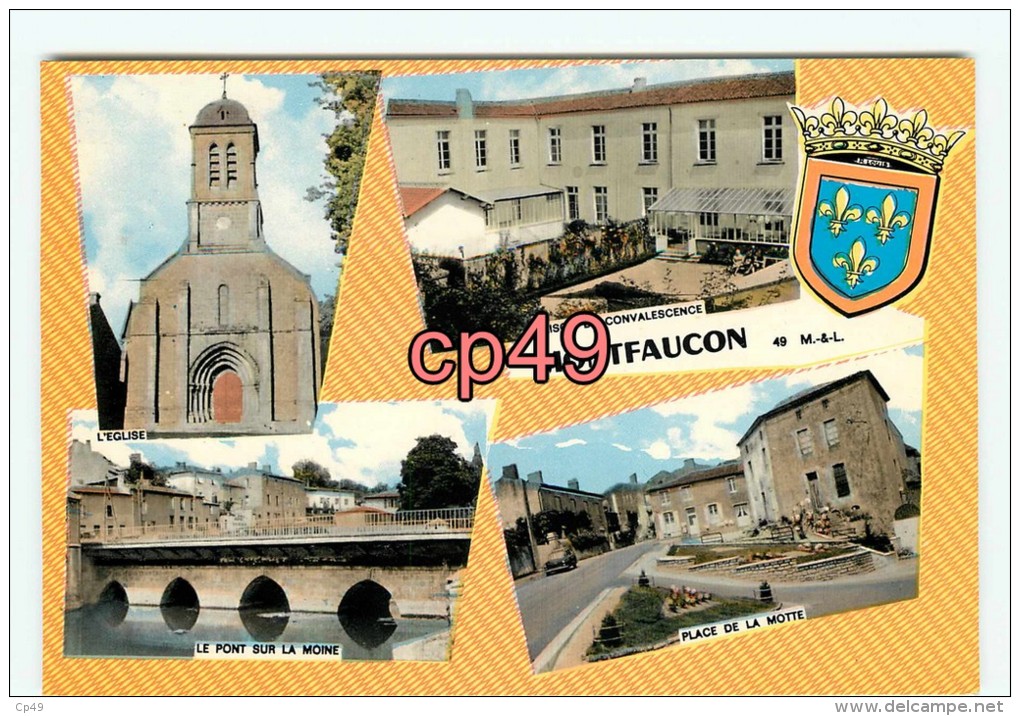 Br - 49 - MONTFAUCON - Multivues - édit. Combier - - Montfaucon