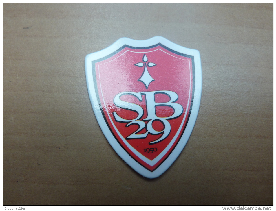 Magnet Logo Club De Football "SB 29 - Stade Brestois" 4x3,5cm - Magnets