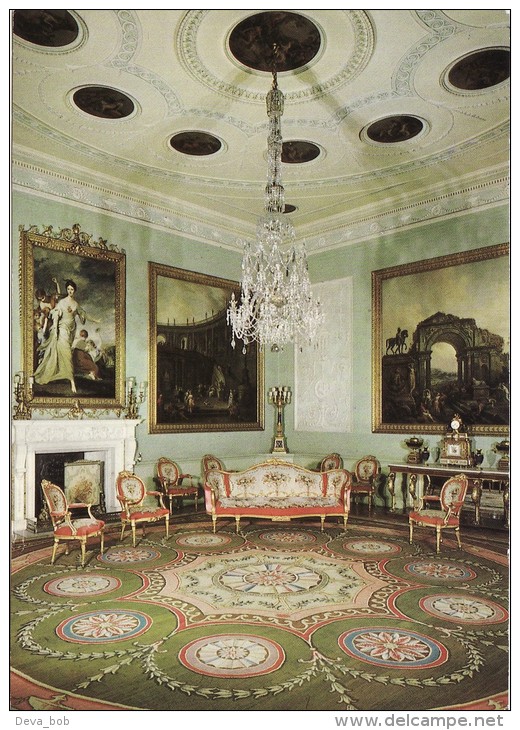 Postcard Harewood House Interior Yorkshire Music Room - Other & Unclassified