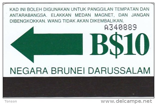 Brunei, BRN-05, Orang Berbudi Kita Berbahasa, 2 Scans.   Please Read - Brunei