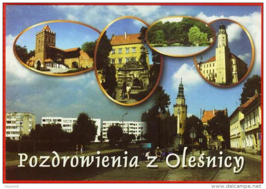 Voyo POLAND OLESNICA (Oels) Greetings  1997 Unused ARS - Pologne