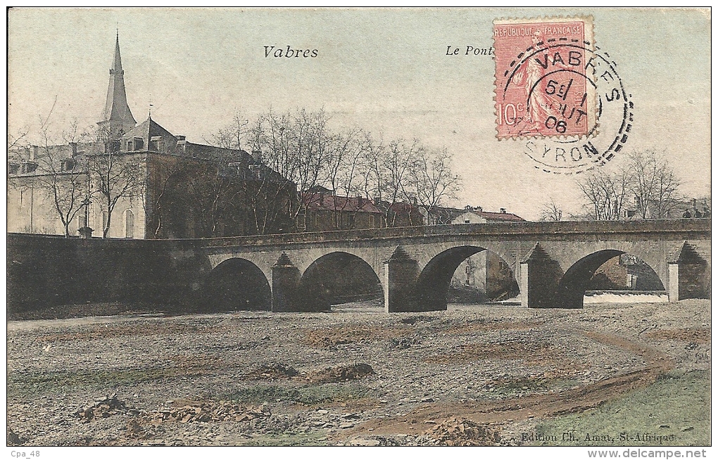 Aveyron- Vabres -Le Pont. - Vabres