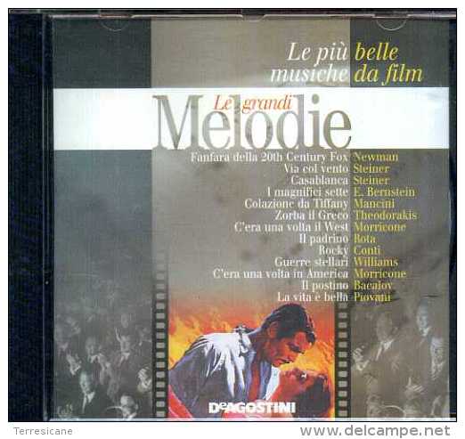 LE PIU' BELLE MUSICHE DA FILM LE GRANDI MELODIE DEAGOSTINI - Compilations