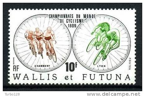 WALLIS FUTUNA 1989 N° 390 ** Neuf = MNH Superbe Sports Cyclisme - Neufs