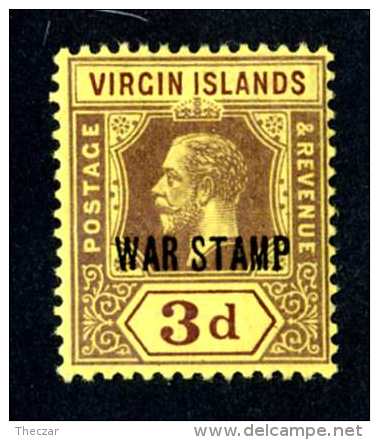 6059x)  Virgin 1917  ~ Scott # MR-2  Mint*~ ( Cat. $3.50 )~ Offers Welcome! - British Virgin Islands