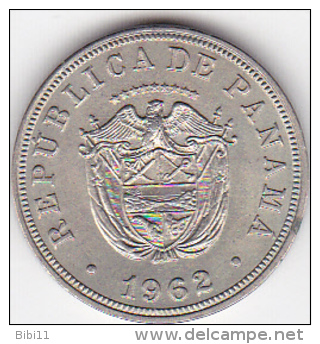 PANAMA. 5 CENTESIMOS 1962.  COPPER-NICKEL . XF/SUP - Panamá