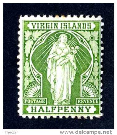 6070x)  Virgin 1899  ~ Scott # 21  Mint*~ ( Cat. $3.75 )~ Offers Welcome! - British Virgin Islands