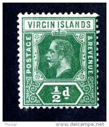 6075x)  Virgin 1916  ~ Scott # 38  Mint*~ ( Cat. $1.90 )~ Offers Welcome! - British Virgin Islands