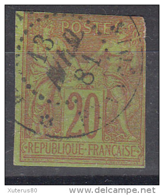 #51# COLONIES GENERALES N° 42 Oblitéré François (Martinique) - Sage