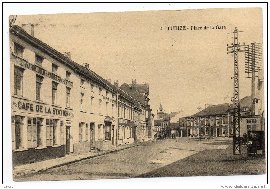 25960  -   Tubize  Place De  La  Gare - Tubeke