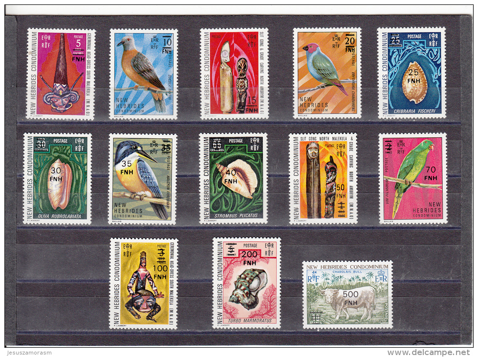 Nueva Hebrides Nº 463 Al 475 - Unused Stamps