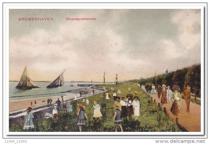 Bremerhaven 1911 Strandpromenade - Bremerhaven