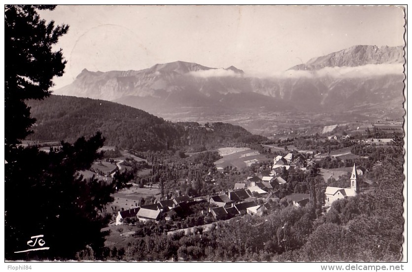 HAUTES ALPES - LAMOTTE EN CHAMPSAUR LE 13-7-1960 SUR 20F MULLER - CARTE POSTALE LA MOTTE EN CHAMPSAUR. - Cachets Manuels