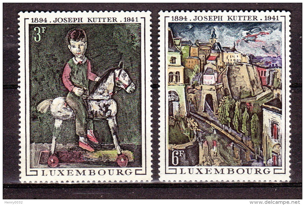 LUXEMBOURG  -  N° 741xx - 742 Xx  - (2) -  MNH - Ungebraucht