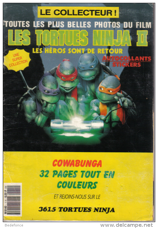 Chromos - Les Tortues Ninja II - Les Héros Sont De Retour - Albums & Catalogues