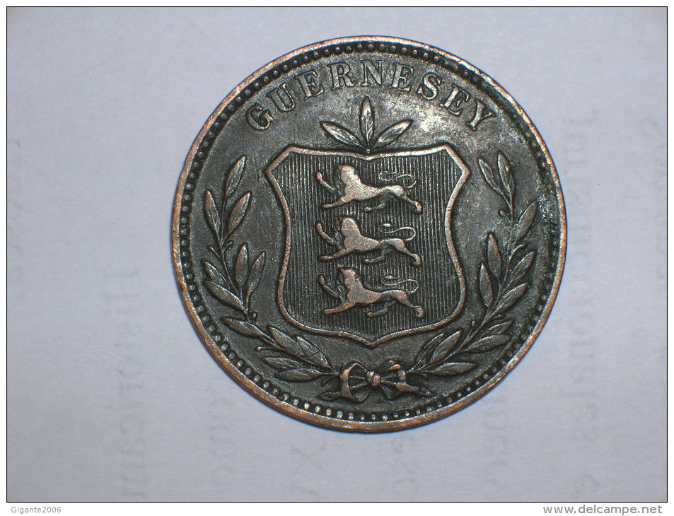 Guernsey 8 Doubles 1889 (5104) - Guernsey