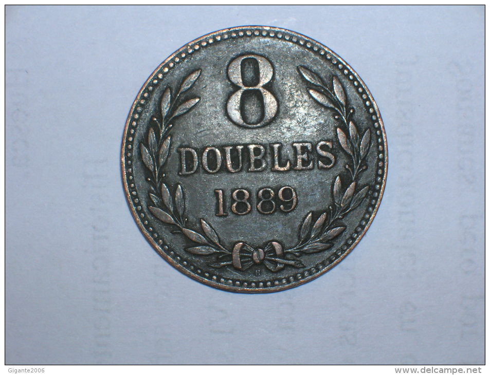 Guernsey 8 Doubles 1889 (5104) - Guernesey