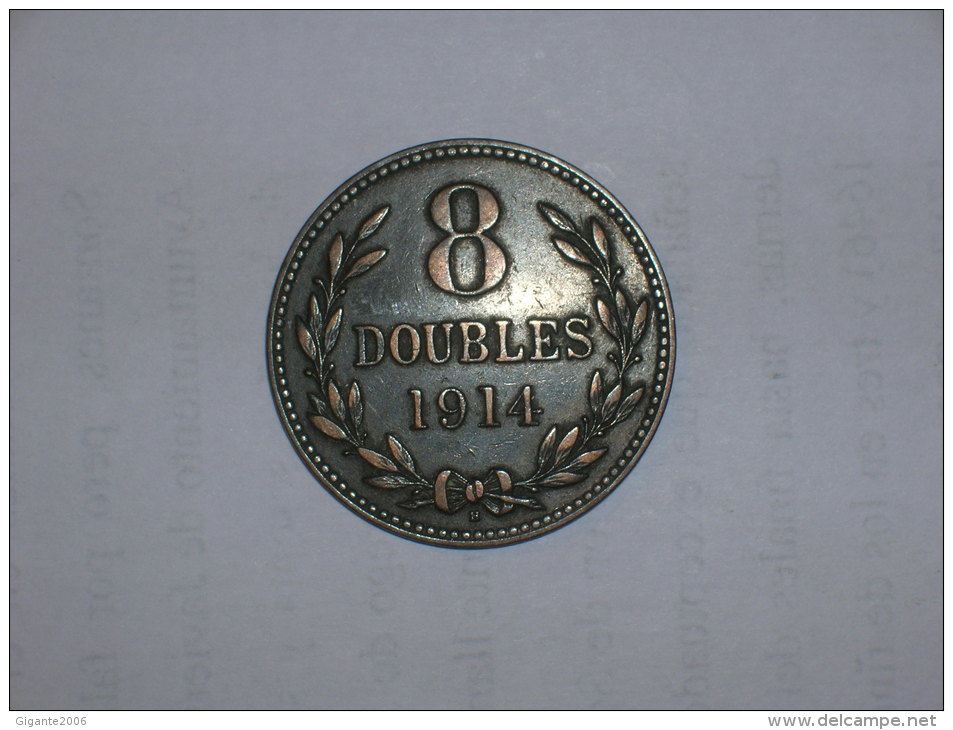 Guernsey 8 Doubles 1914 (5105) - Guernsey