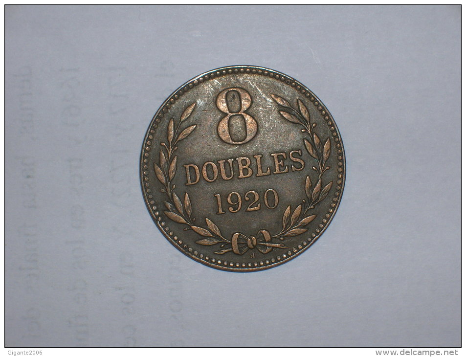 Guernsey 8 Doubles 1920 (5106) - Guernesey