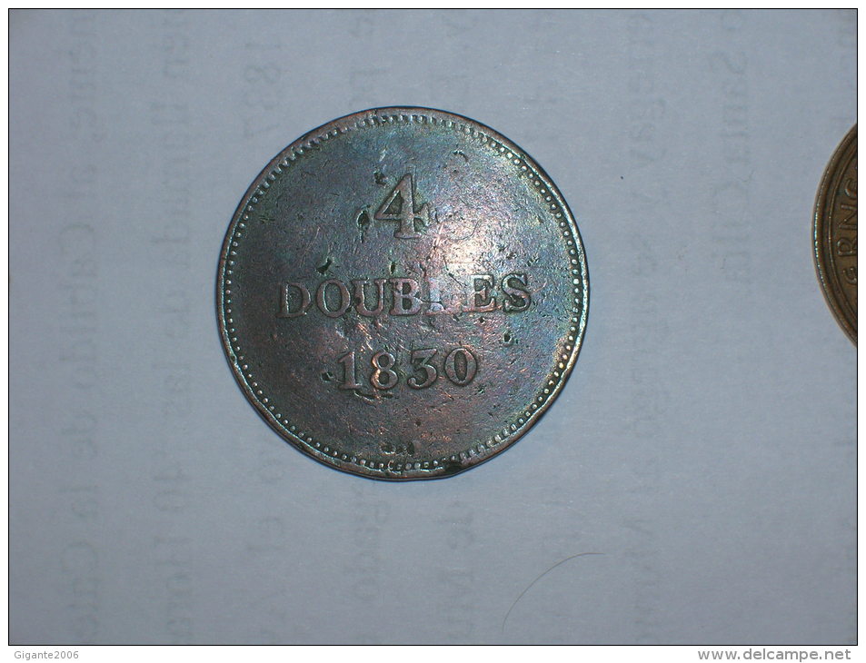 Guernsey 4 Doubles 1830 (5110) - Guernsey