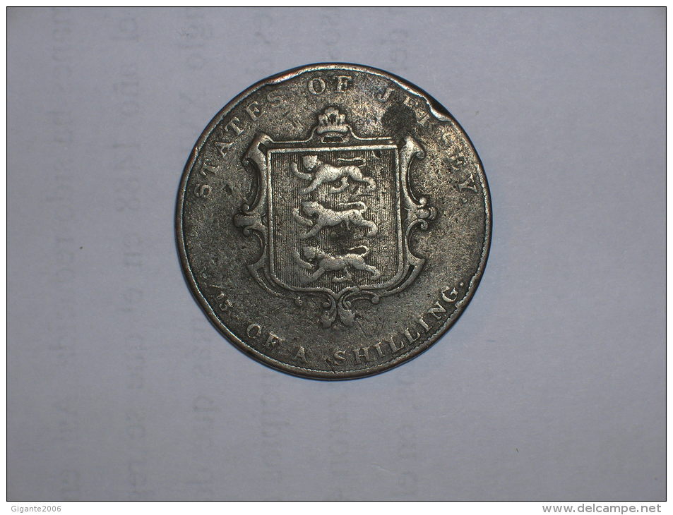 Jersey 1/13 Shilling 1844 (5112) - Jersey