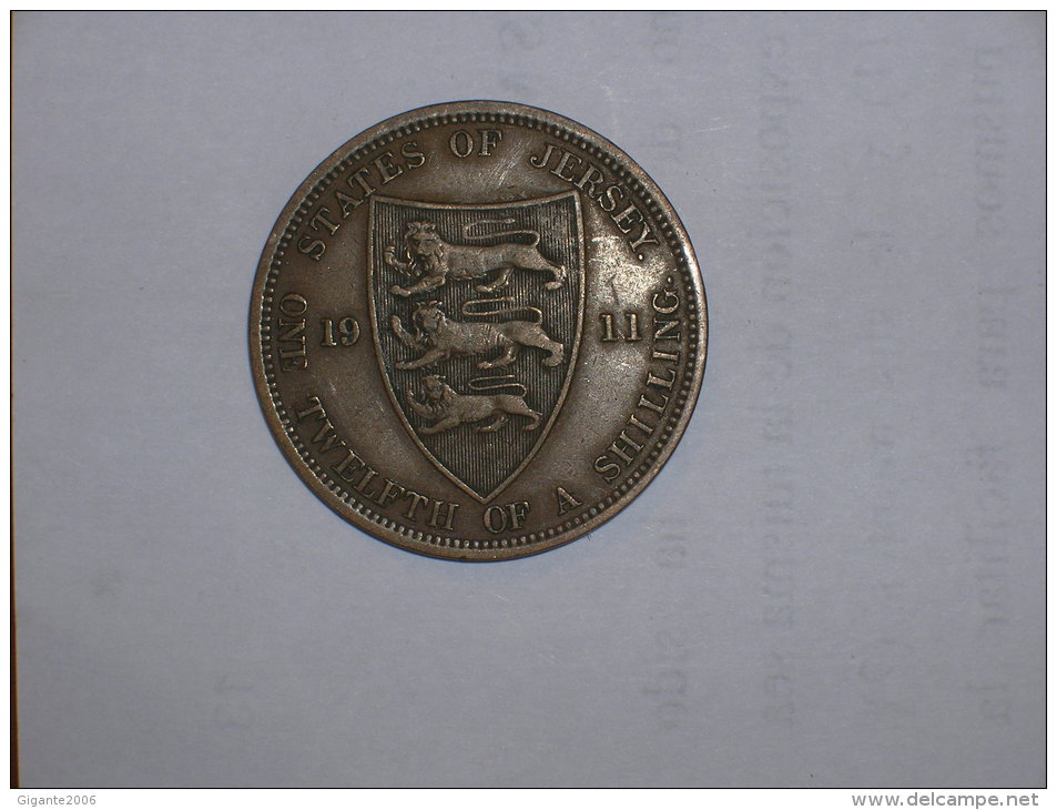 Jersey 1/12 Shilling 1911 (5113) - Jersey