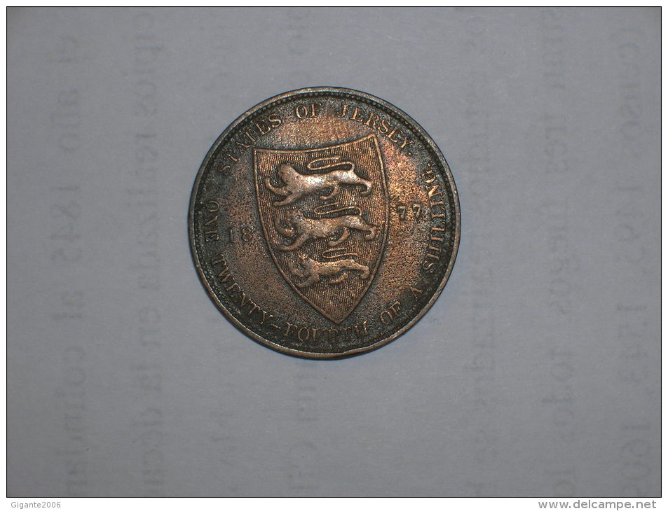 Jersey 1/24 Shilling 1877 (5116) - Jersey