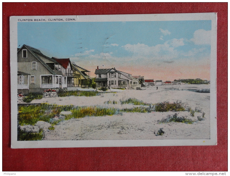 Clinton,CT--Clinton Beach--cancel 1932--PJ 289 - Other & Unclassified