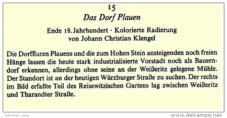 2 X Nachdruck Von Kolorierten Radierungen  -  Dresden  -  Plauen , Brücke  -  Ende 18. Jahrh.  -  Ca. 41 X 28 Cm - Gouaches