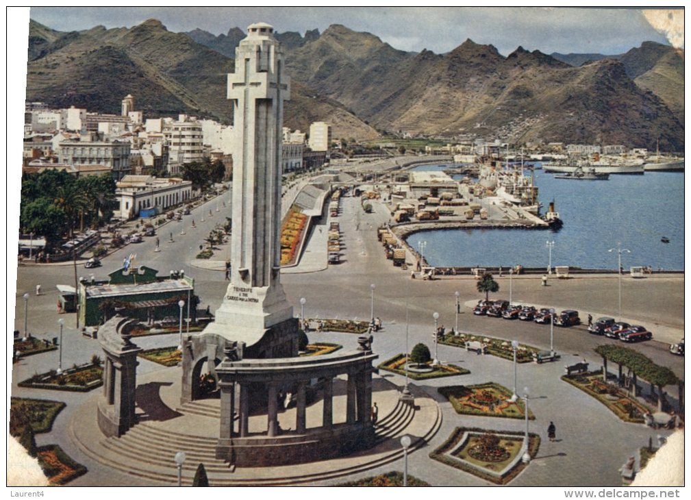 (516) Spain - Santa Cruz De Tenerife - Civil War Memorial - Monumenti Ai Caduti