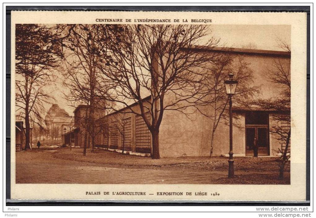 CP  BELGIQUE  LIEGE  Palais De L´Agriculture 1930. NC127 - Liege