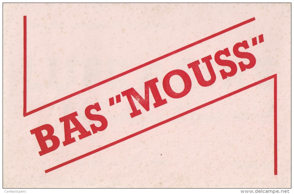 "  BAS   MOUSS   "        Ft  = 21 Cm  X  13.5 Cm - Kleidung & Textil