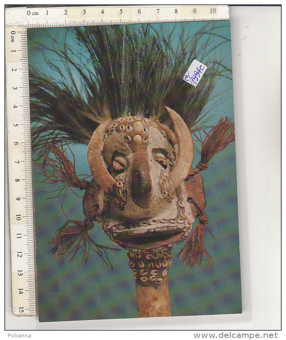 PO1994C# NUOVA GUINEA - MASCHERA RITUALE - ARTE DEL SEPIK - MASCHERE COSTUMI TIPICI   No VG - Papua Nuova Guinea