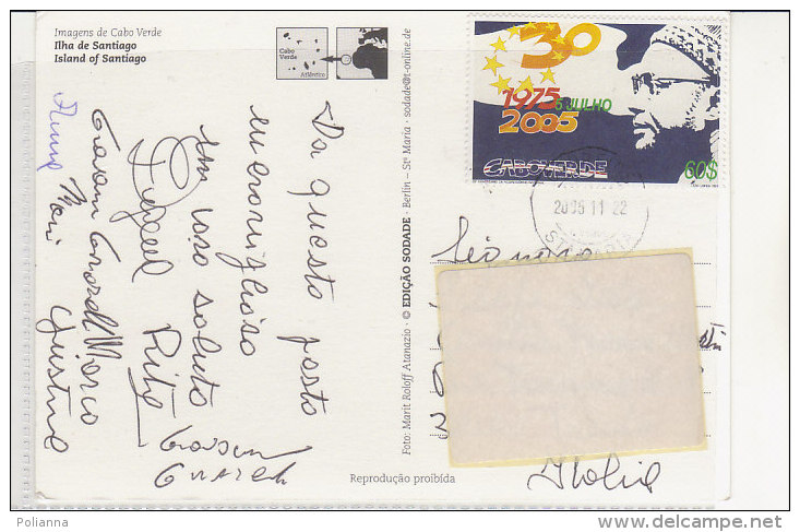 PO2065C# BRASILE - CABO VERDE - ISOLA DI SANTIAGO   VG 2005 - Autres