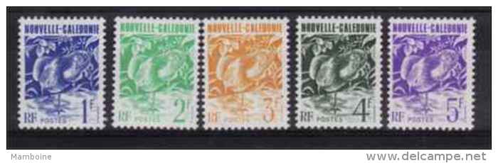 Nouvelle Calédonie 1989  N° 568 à 572   Neuf  X X - Neufs