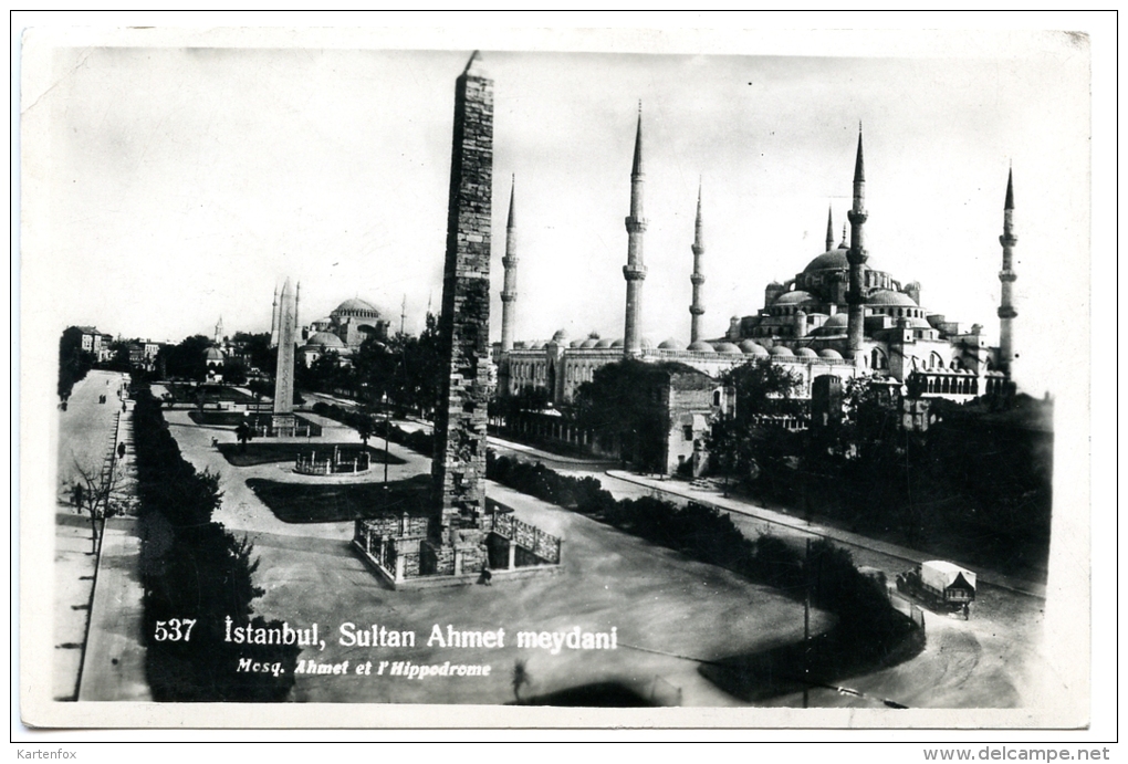 Istanbul,Constantinopel,Sultan Ahmet Meydani,Hippodrome,1935 - Turkey