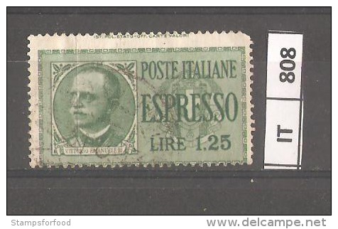 ITALIA 1932/33,VARIETA'  Espresso Da L.1,25 Con Dentellatura Orizzontake Fortemente Spostata In Senso Verticale - Nuovi
