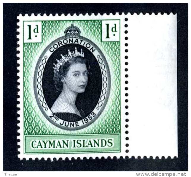 6247x)  Cayman 1953  ~ SG # 162  Mnh**~ Offers Welcome! - Iles Caïmans