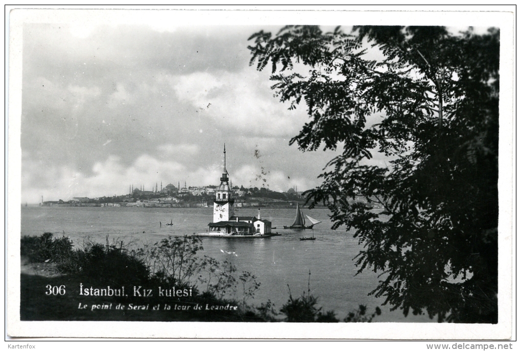 Istanbul,Kiz Kulesi, 16.8.1935 - Türkei