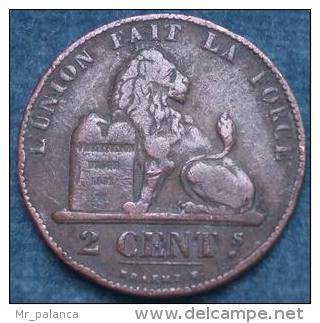 M_p> Belgio 2 Centesimi 1864 - 2 Cent