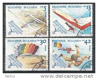 BULGARIA \ BULGARIE - 1989 - 82 Conference Generale De La FIA - 4v Obl. - Gebraucht