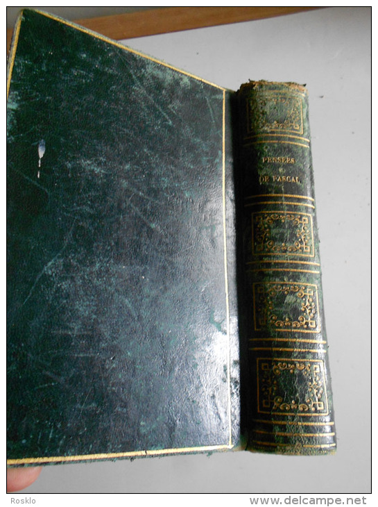 RARE EDITION POUR LE LYCEE IMPERIAL DE TOURNON 1860 / LES PENSEES DE PASCAL - 1701-1800