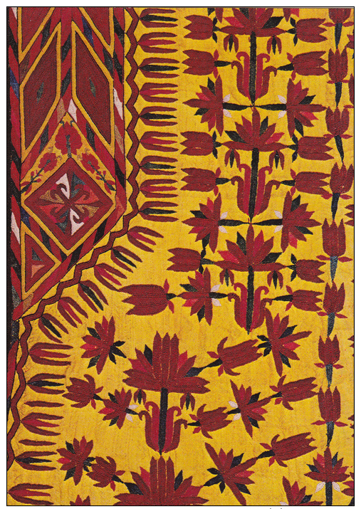 Turkmen Robe Embroidery, U.B.C. Museum Of Anthropology, Vancouver, British Columbia, Canada - Vancouver