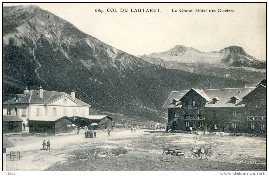 Col Du Lautaret - Le Grand Hotel Des Glaciers - Autres & Non Classés