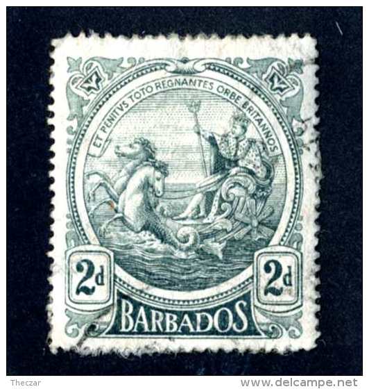 6393x)  Barbados 1916  ~ SG # 184  Used~ Offers Welcome! - Barbades (...-1966)