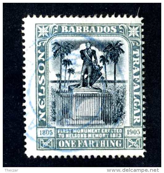 6394x)  Barbados 1906  ~ SG # 145  Used~ Offers Welcome! - Barbades (...-1966)