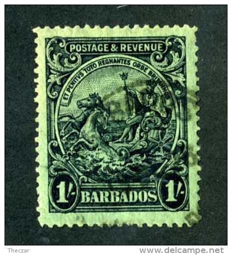 6399x)  Barbados 1925  ~ SG # 237  Used~ Offers Welcome! - Barbados (...-1966)
