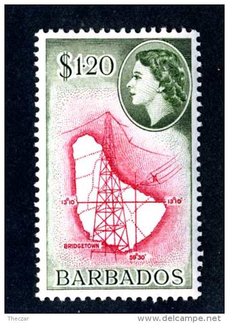 6402x)  Barbados 1956  ~ SG # 300  Mint*~ Offers Welcome! - Barbados (...-1966)