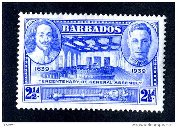 6406x)  Barbados 1939  ~ SG # 260  Mint*~ Offers Welcome! - Barbados (...-1966)