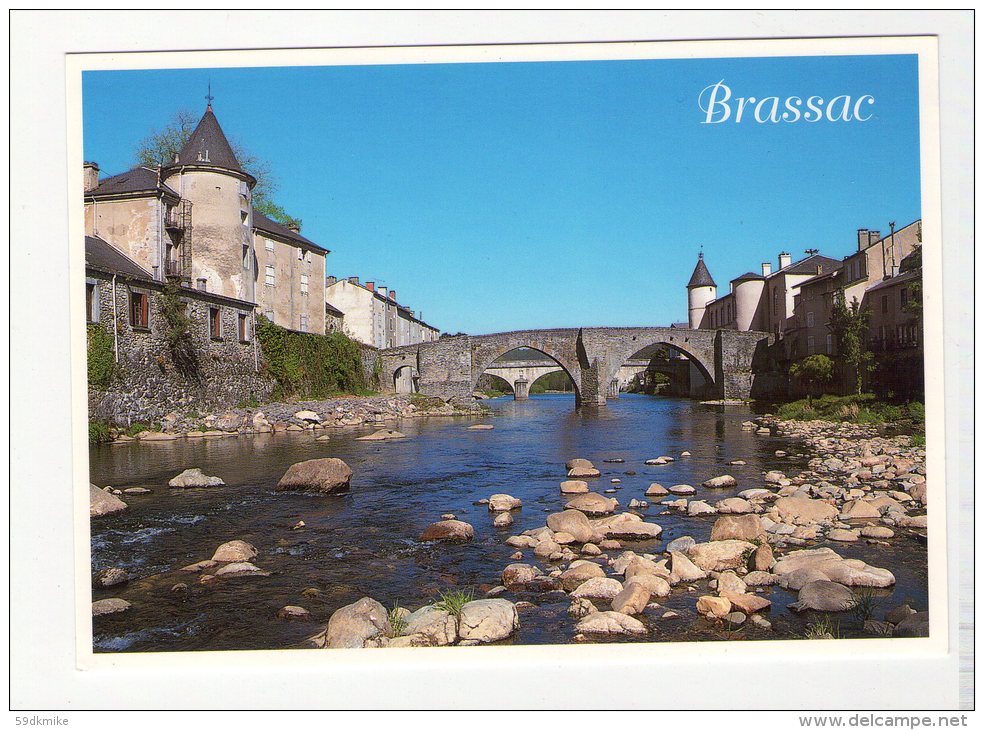 CP Brassac - Vue Sur Le Pont - Brassac